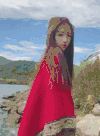长发美女 网红 直播 可爱