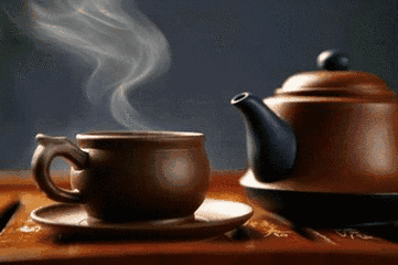 紫砂 茶壶 热气 养生