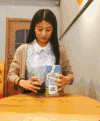 招牌奶茶 红茶牛奶 美女 特技 魔术