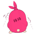 可爱 激动 拜拜 再见