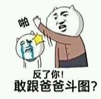 反了你！敢跟爸爸斗图？   小样吧   找抽呢  泪牛满面   打你个小兔崽子