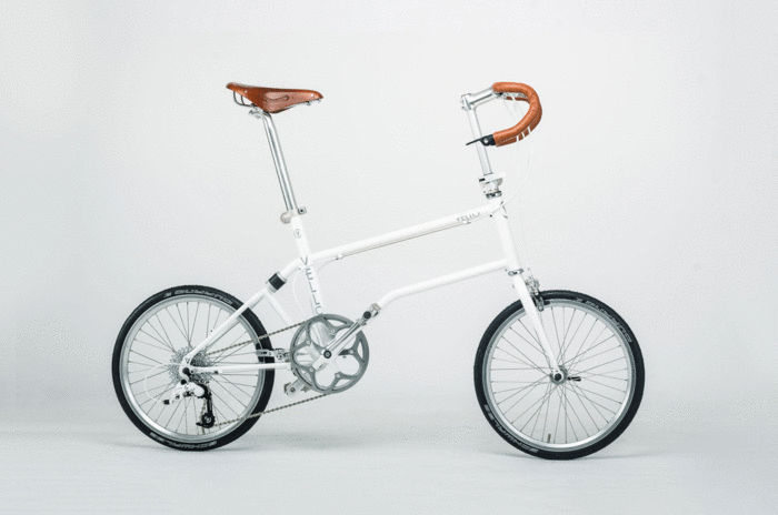 自行车 折叠 设计的 灰色