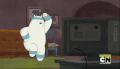卡通 动漫 咱们裸熊 Ice Bear 北极熊 做操 锻炼 可爱 呆萌