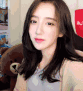 笑容  可爱  挥手   女神  萌萌哒