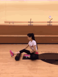 健身 性感 美女 可爱
