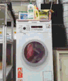 冰箱 手表  眼镜 侧脸