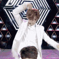 EXO 鹿晗 跳舞 白衣 帅气