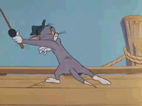动漫 猫和老鼠 转圈 搞笑