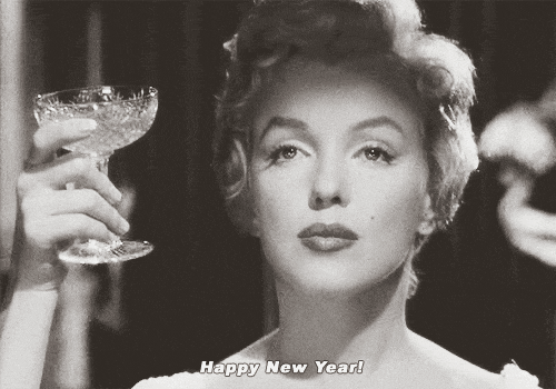 干杯 新年快乐