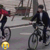 自行车 高兴 帅哥 可爱