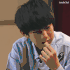 明星爱豆 tfboys 王源 薯条 吃货 嘴馋 可爱 率真