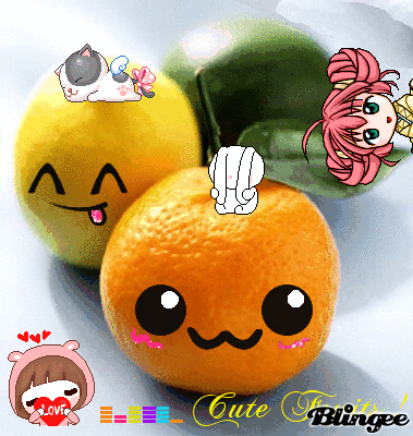橙子  可爱 卡哇伊 萌