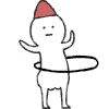 呼啦圈 搞笑 运动 锻炼
