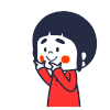 爱你 就是你 爱心 囧囧妹 可爱
