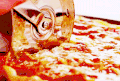 披萨 艺术 食品 插图 绘画可爱
