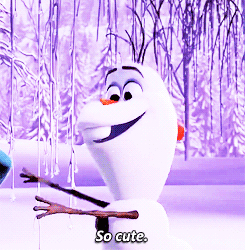冰雪奇缘 艾莎 奥拉夫 冰冻 可爱 捂嘴 迪士尼 动画 Frozen Disney