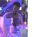 逗比男 酒吧 灯光 搞笑