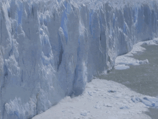 冰川  自然 美景 流云 山峰 雪盖 冰崩 glacier nature