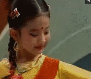 刘亦菲 小时候 舞蹈 新疆舞