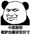 暴漫 文字表情包 小弟弟你做梦也要讲究分寸 搞笑 沙雕 逗
