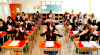 学校 课堂 写字 搞笑