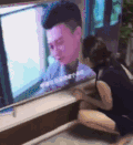 搞笑 亲吻 雷人 靳东 美女