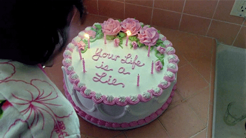 生日蛋糕 过生日 蜡烛 粉红