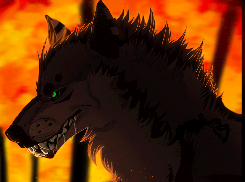 狼 可怕 凶 动物