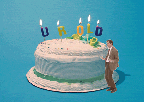 生日 老了 蛋糕 你老了