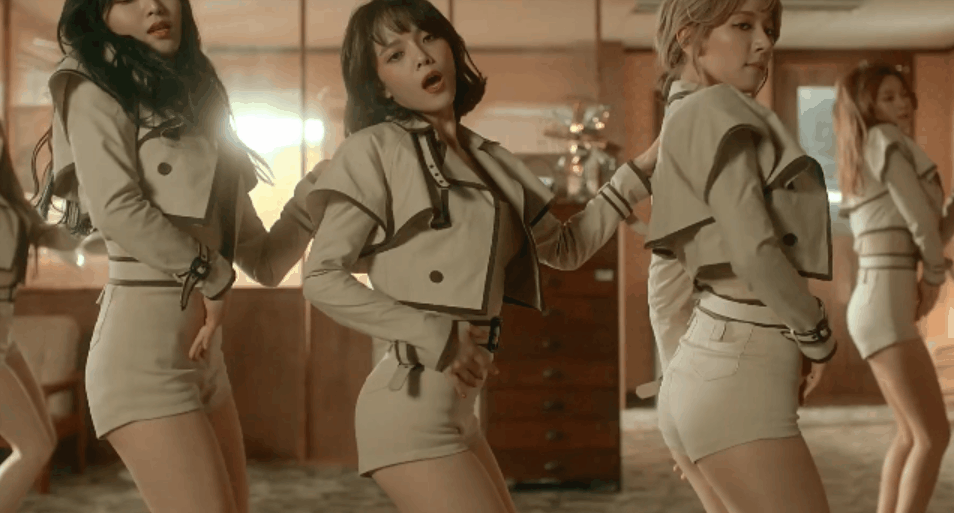 AOA Excuse&Me MV 大长腿 性感 跳舞