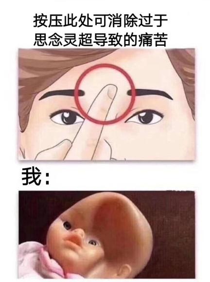 迷妹 搞笑 灵超 可爱 文字表情包