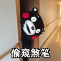 熊本熊 偷窥煞笔 斗图 可爱 搞笑