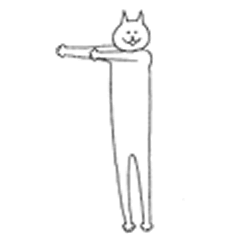 猫 魔性 跳舞 手绘