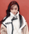 美女 长发 大眼睛 红嘴唇