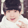 TFBOYS 王源 可爱 放电 眨眼 飘雪