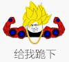 斗图 给我跪下 开心 soogif soogif出品