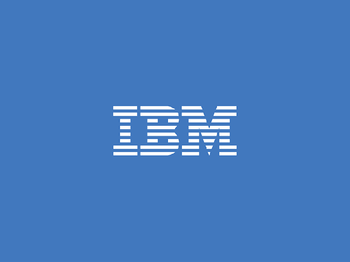 IBM logo icon 动画