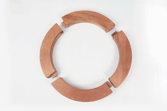 中国 手工 木头 榫卯 结构模型