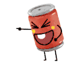 易拉罐 大笑 可爱 萌萌哒