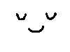 微笑 黑白 动画 抖动 点线面 娇羞 可爱 smile