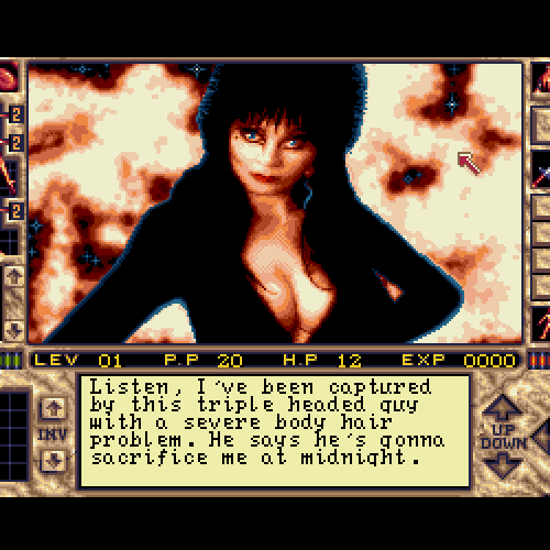 问题 女人 vgjunk 像素 听 卵裂 Amiga animted 地狱犬的爪 家里的电脑 seriosus 图形冒险 horrorsoft