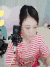 美女 气质 素颜 直播 平静