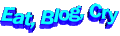 蓝色 易懂的 GIF animatedtext 艺术字