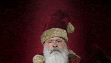 圣诞老人 圣诞帽 发型 搞笑