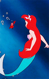 小美人鱼 迪斯尼动画 爱丽儿 可爱 性感