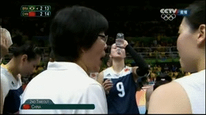 奥运会 里约奥运会 精彩瞬间 女排 中国 巴西