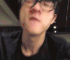 打脸 戴眼镜 搞笑 笑得我肚子疼