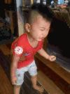 可爱 大叫 萌娃 搞笑