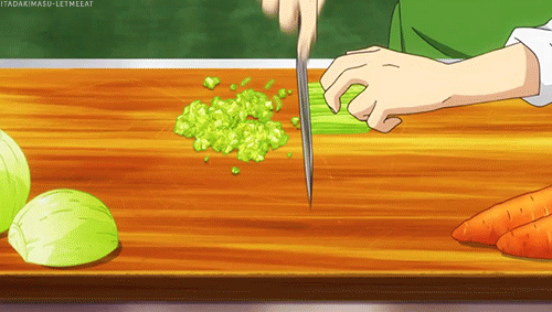 切菜 做饭 胡萝卜