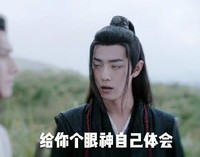 肖战 魏无羡 陈情令 文字表情包 搞笑